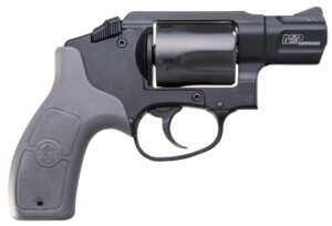Smith & Wesson 103039 M&P Bodyguard J-Frame 38 Special +P 5 Shot 1.88" Matte Black Stainless Steel Barrel, Black PVD Cylinder, Matte Black Aluminum Frame, Gray Polymer Grip, Concealed Hammer