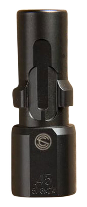 SilencerCo AC2605 3-Lug Muzzle Device Black with .578"x28 Threads for 45 ACP