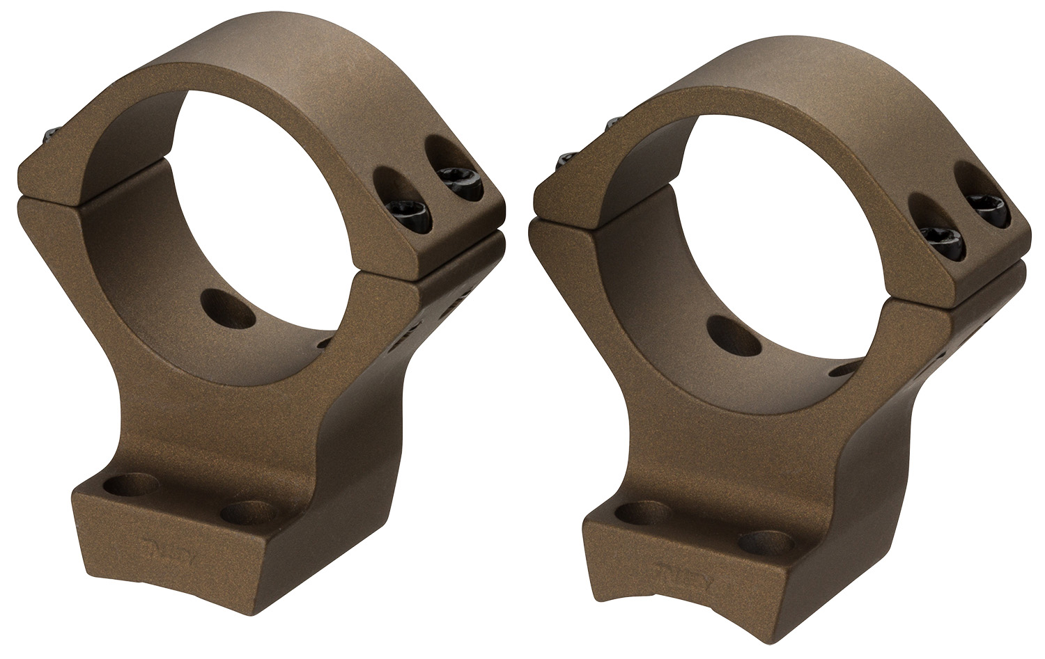 Browning 12533 X-Bolt Scope Mount System X-Lock Burnt Bronze Cerakote Aluminum 1" Tube, High Rings