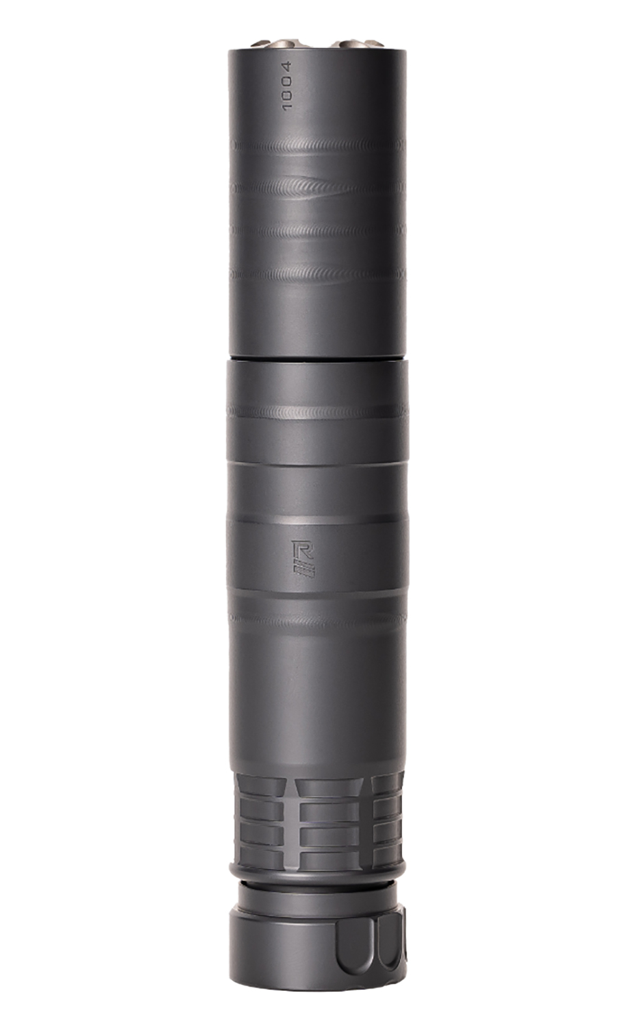 Rugged Suppressors RAD01762 Radiant762  7.62mm 1.50″ Diameter, 17-4 Stainless Steel, Black Cerakote Finish, 5/8″-24 tpi