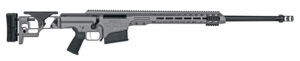 Barrett 18492 MRAD  308 Win 22" 10+1 Gray Rec/Handgaurd Gray Folding w/Adjustable LOP Stock Black Polymer Grip Right Hand
