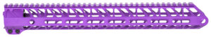 Timber Creek Outdoors ME15HGPPA Enforcer 15 Inch Hand Guard M-LOK Purple Anodized