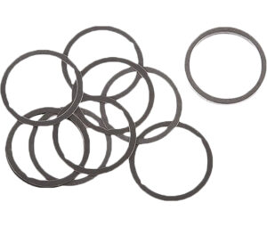 Dead Air DA002 Shim Kit 5/8"-24 tpi 3 Different Shim Thicknesses Included (.004", .006", .060")