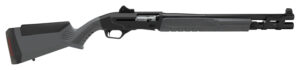 Savage Arms 57787 Renegauge Security Full Size 12 Gauge Semi-Auto 3" 6+1 18.50" Black Melonite Carbon Steel Barrel, Matte Black Aluminum Receiver, Adjustable Matte Gray Synthetic Stock, Right Hand