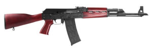 Zastava Arms Usa ZR90556SR PAP M90 5.56x45mm NATO 18.25" 30+1, Black, Serbian Red Wood Furniture