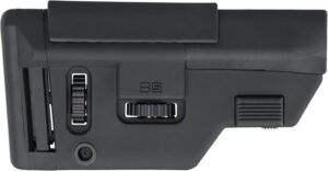 B5 Systems  Precision  Black Synthetic Adjustable with Cheek Riser Fits AR-Platform