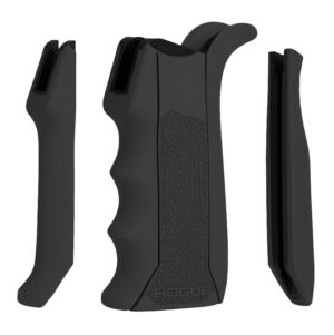 Hogue 13040 Modular Overmolded Black Rubber Pistol Grip with Finger Grooves Fits AR-15/M16