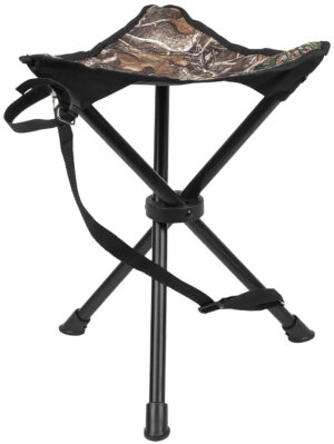 Vanish 5912 Tripod Stool  Realtree Edge Steel