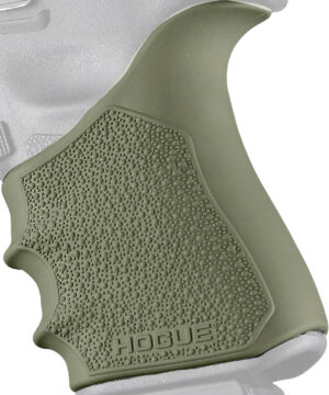 Hogue 17041 Grip Sleeve Handall Beavertail OD Green Rubber