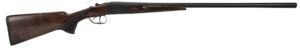 Heritage Mfg BL2028BK Badlander Full Size 20 Gauge Break Open 3" 2rd 28" Black Chrome Side By Side Barrel, Black Chrome Receiver, Fixed Turkish Walnut Stock
