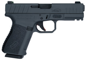 TriStar 85764 Apoc  9mm Luger 15+1 4.02" Black Steel Barrel, Sniper Gray Cerakote Serrated Steel Slide & Polymer Frame w/Accessory Rail, Textured Grip