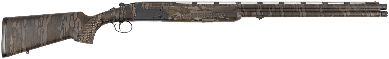 CZ-USA 06579 Swamp Magnum 12 Gauge Break Open 3.50″ 2 Shot 30″ Mossy Oak Bottomland Over/Under Vent Rib Barrel, Black Steel Receiver, Fixed Mossy Oak Bottomland Polymer Stock