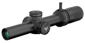 Swampfox Optics ARH16241M Arrowhead  Black 1-6x24mm 30mm Tube Guerrilla Dot MOA Reticle