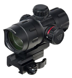 UTG SCPDS3840W ITA  Black Anoidized 1x 38mm Tube 4 MOA Red/Green CBQ Dot Reticle