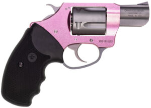 Charter Arms 53830 Undercover Lite Pink Lady Small 38 Special, 5 Shot 2" Stainless Steel Barrel & Cylinder, Aluminum Frame w/Black Finger Grooved Rubber Grip, Exposed Hammer