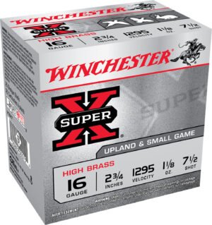 Winchester Ammo X16H7 Super X Heavy Game Load 16Gauge 2.75" 1 1/8oz 7.5Shot 25 Per Box/10 Case