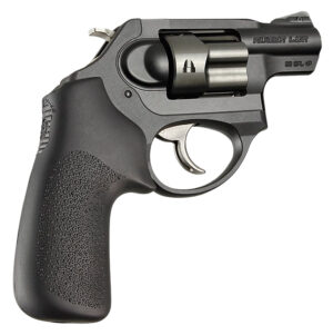 Hogue 78030 Tamer  Black Rubber Cushion Grip without Finger Grooves for Ruger LCR, LCRx