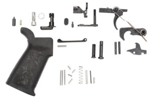 Spikes Tactical SLPK101 Lower Parts Kit Multi-Caliber Black Oxide Stainless Steel AR-Platform