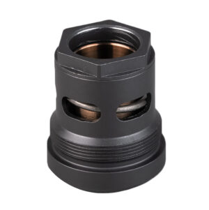 SilencerCo AC2447 3-Lug Mount  9mm Luger Steel Black