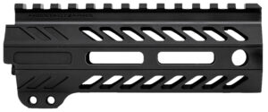 Angstadt Arms AA055HGMLT Ultra Light Handguard made of Aluminum with Black Anodized Finish, M-LOK Style, Picatinny Rail & 5.50" OAL for AR-15 Includes Hardware