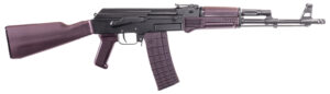 Arsenal SAM567PM SAM5  5.56x45mm NATO 30+1 16.30" Matte Black Steel Threaded Barrel, Matte Black Scope Rail Steel Receiver, Polymer Handguard, Fixed Plum Synthetic Stock & Polymer Grip