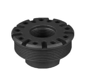 SilencerCo AC2435 Bravo Direct Thread Mount Fits 9/16"x24 Matte Black