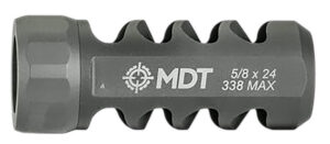 Mdt Sporting Goods Inc 109150RTI Hunt Brake Black Titanium 5/8"x24 Threads 30Cal