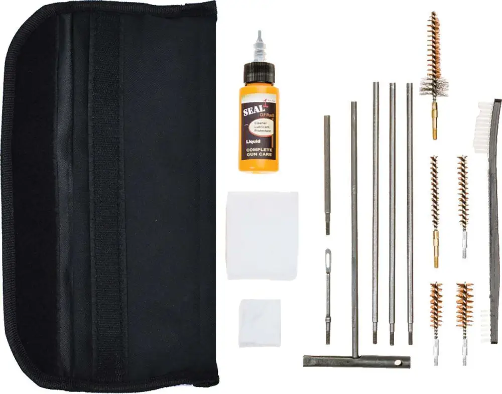 SPORT RIDGE UNIVERSAL GI FIELD CLEANING KIT13PC.W SEAL 1 CLP PLUS .556.2239MMN BLACK