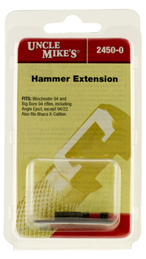Uncle Mike's 24520 Hammer Extension  Marlin (1957-1982) Lever Black Steel