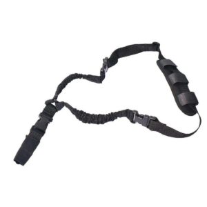 RUKX GEAR TACTICAL SINGLE POINT BUNGEE SLING BLACK
