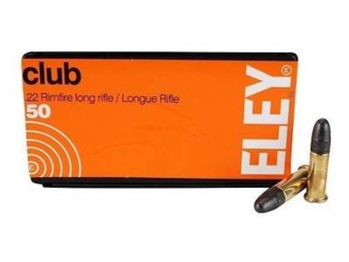 Eley .22 LR 40gr LRN – 50rd