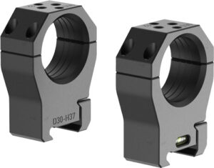 AUDERE SCOPE RINGS PSR 30MM - GEN III W/LEVEL HIGH BLACK