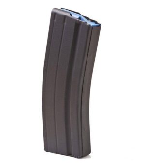ASC AR Family Rifle Magazine Blue Follower 6.5 Grendel Black Stainless Steel 25/rd