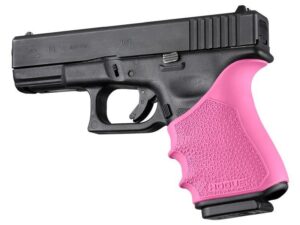 Hogue HandAll Beavertail Grip Sleeve Glock 19 23 32 38 Gen 3-4 Pink