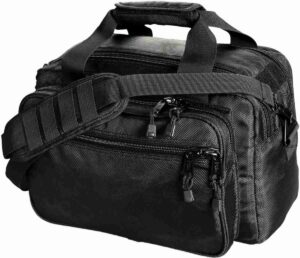 Uncle Mike's Side-Armor Deluxe Range Bag - Black