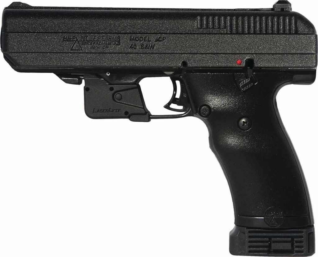 40S/W gun w/trigger-guard-mount laser 10 shot 4.5IN BBL